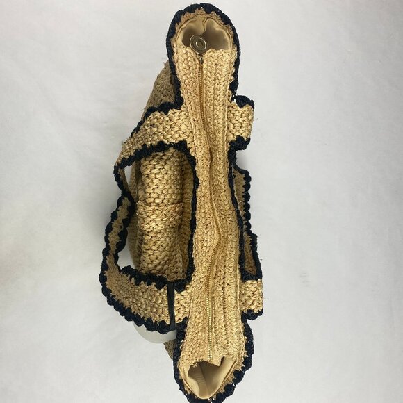 Kate Spade Raffia Bow Tote Bag - kate spade new york x Target Natural NWT - Picture 6 of 14